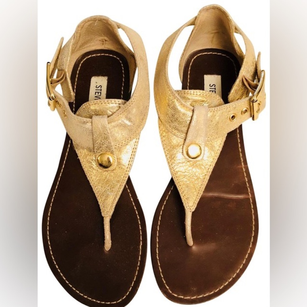 Steve Madden - Leather Safari Sandals size 7.5